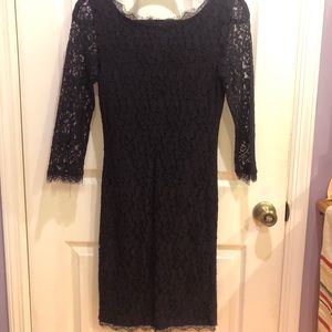 Purple Lace Dress-Size 2